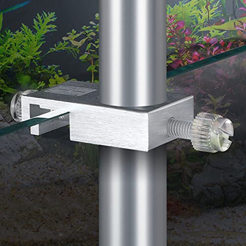 Aquarium Pipe Aluminum-Alloy for Fix - Outflow- Tube Clamp Aluminum-Alloy Water Pipe Clip - size: 12MM