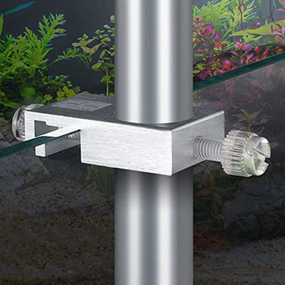 Aquarium Pipe Aluminum-Alloy for Fix - Outflow- Tube Clamp Aluminum-Alloy Water Pipe Clip - size: 12MM