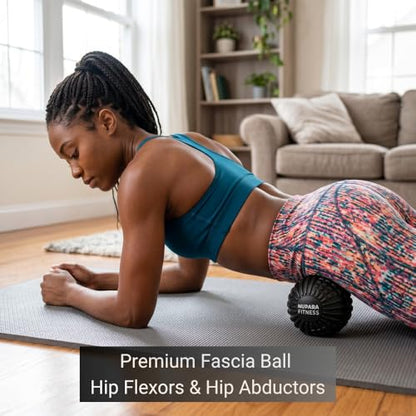 Massage Ball - Myofascial Release Ball for Recovery in Muscles, Shoulder, and Back. Trigger Point Massage and Pressure Point Therapy. (5-inch) - color: Camo Magenta