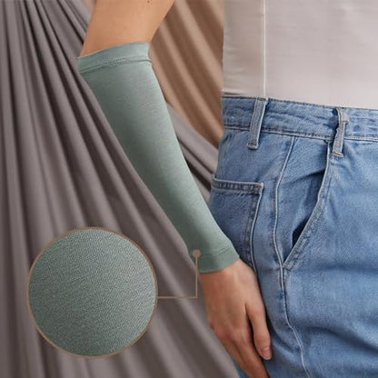 Modest Arm Cover | Jersey Arm Cover | Modest Sleeve Covering for Muslim Women - color: Mint