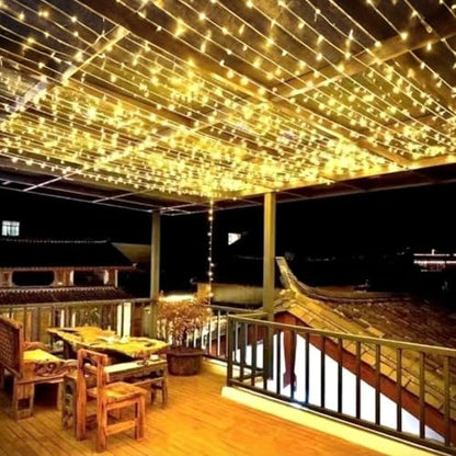 String Lights Battery Operated, 33 Ft 80 LED Christmas Lights