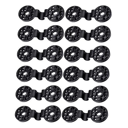 LIOOBO 50pcs Non- Sunshade Fabric Clamps Clips Fixing for Garden Greenhouse Outdoor Use Versatile Mesh Buckle Tools for Secure Shade