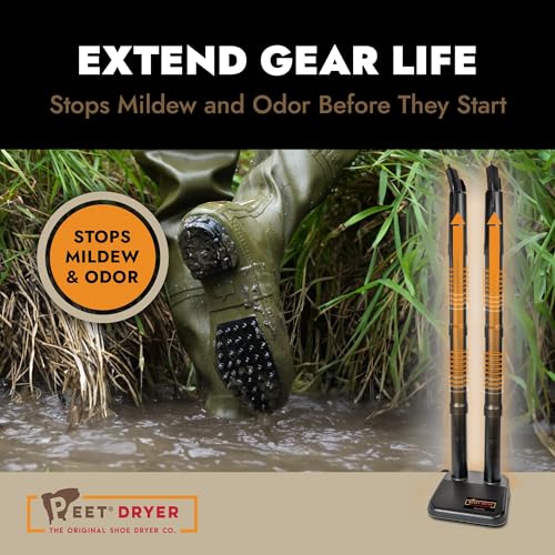 PEET, Original Dryer, Electric Shoe Dryer, Work Boots, Outdoor Gear, Athletic Gear, Silent,Energy-Efficient, Made in USA - style: Original - Wader Dryer