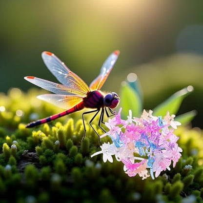 30Pcs Dragonfly Orchid Support Clips, Garden Plant Vine Holder, Support Clips Creative Plant Cages Supports