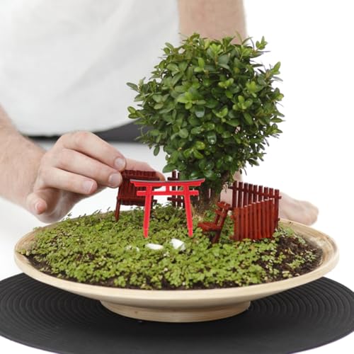 PRETYZOOM 4 Pcs Aquarium Torii Sculpture Fish Tank Ornament Japanese Style Gate for Aquarium Crafts Garden Landscape Decoration Fish Tank DIY Decor Miniature Landscape Accessory