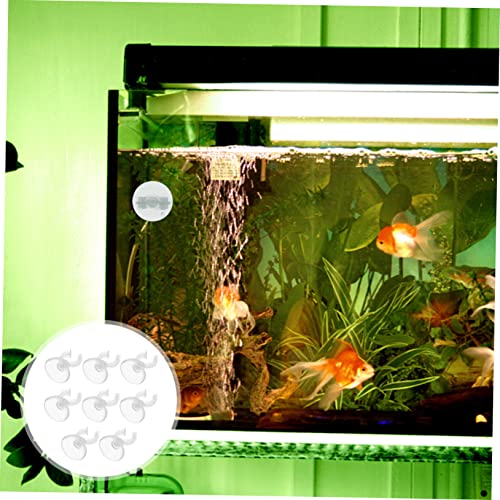 Totority Strong Cup Holder for Fish Tank 8pcs Clamp Cups Easy Install Safe for Fish Style