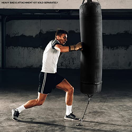 Meister Double-End Heavy Bag D-Ring Floor Anchor Mount - Black