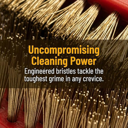 8pcs Multi-Functional Cleaning Brush Set: 3 Crevice, 3 Stove & 2 Cup Brushes with Durable Plastic Handles - Portable, Essential for Home Use in Bathroom, Kitchen & More, Bathroom Cleaning Tools