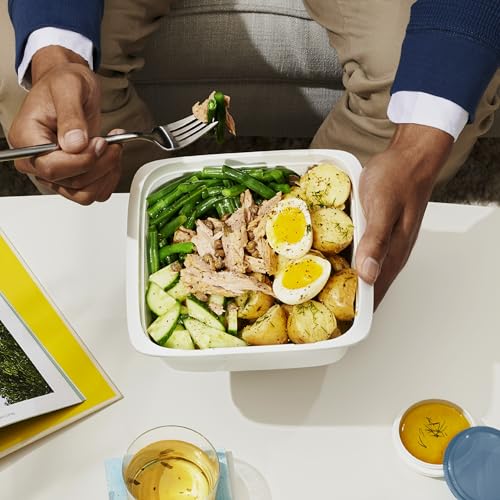OXO Good Grips Prep and Go Salad Container - Ocean Blue - color: Ocean Blue, style: Salad Container