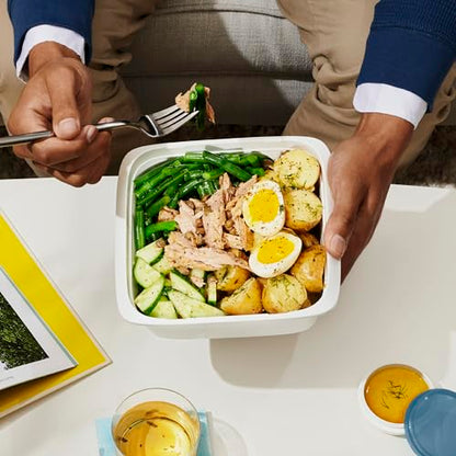 OXO Good Grips Prep and Go 샐러드 용기 - 오션 블루 - color: 오션 블루., style: 샐러드 용기