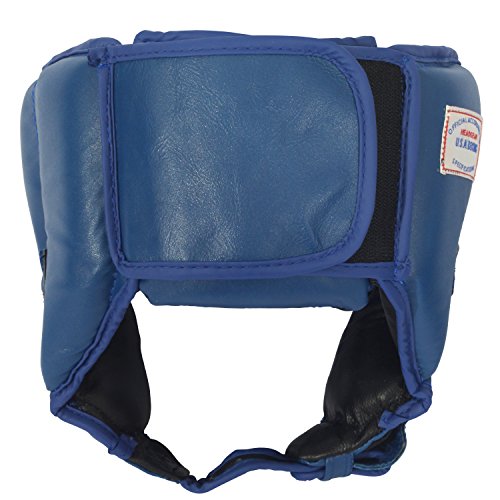 Ringside Competition Boxing Muay Thai MMA Sparring Head Protection Headgear Without Cheeks - color: Black, size: Small