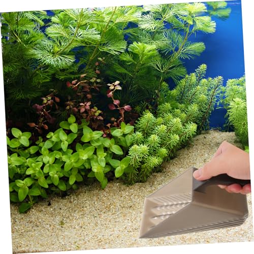 Convenient Multi-Function Fish Tank Shovel Plastic Aquarium Cleaning Tool for Sand Substrate and Sediment Removal Essential Accessory for Freshwater and Aquatic Plant Care