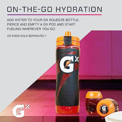 Gatorade Glitched Berry Gx Bottle w/Gx Pods (Pack of 3) - color: Glitch Berry, size: 30 Ounces (Pack of 3)