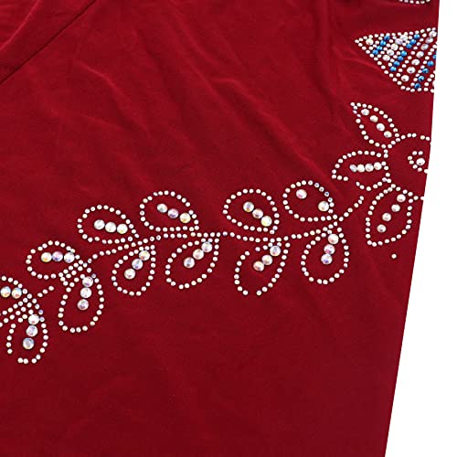 RARITYUS Women Bling Rhinestone Pearl Instant Scarf Muslim Hijab Fashion Shawl Head Wrap Turban Cap with Flower Accent - color: Z Color 3