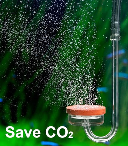 CO2 Diffuser for Aquarium Plant Mini CO2 Atomizer, U-Shaped-L - color: U-Shaped, L