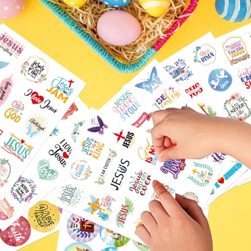348 PCS Inspirational Christian Stickers, Bible Verse Jesus Stickers - style: Inspirational Christian