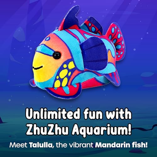 zhuzhu Aquarium Bubble Ball & Surf Board with Mandarin Fish