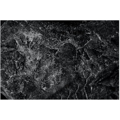 CREATCABIN Aquarium Background Sticker Self-Adhesive Stickers Decals Decor Home Office Aquariums Gift for Fishkeeping Enthusiasts Aquascaping Hobbyists 23.62x11.81 Inch Black Mottled Rock Face - style: Mottled rock face