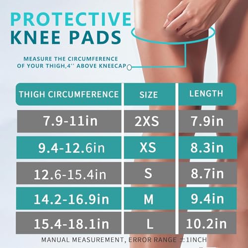 Knee Pads Volleyball Women 6XS-2XL - Basketball Knee Pads Wrestling Gear Breathable Teen Men Women for Volleyball Football Soccer Basketball L