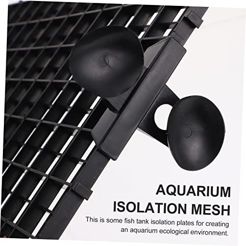 UPKOCH 1set Fish Tank Divider Isolation Board for Aquarium Includes Cups for Breeding Fish and Separating