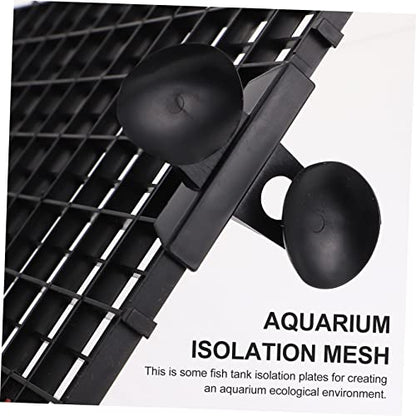 UPKOCH 1set Fish Tank Divider Isolation Board for Aquarium Includes Cups for Breeding Fish and Separating