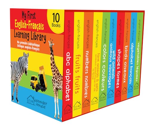 My First English-Français Learning Library (Ma première bibliothèque bilingue anglais-français) (French Edition)