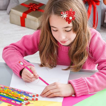 Cinrobiye 200 PCS Bible Pencils Bulk, Christian Scripture Pencils with Erasers, Religious School Supplies for Church, Sunday School, Faith Events and Classroom Use - style: Bible200