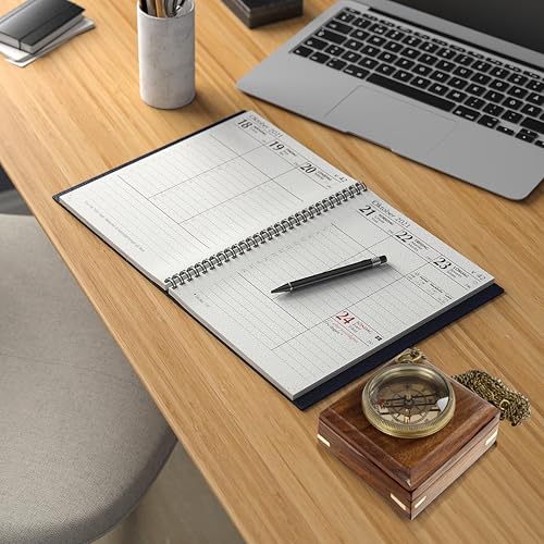 Compass with Stamped Wooden Case - style: Style 3