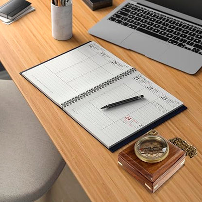 Compass with Stamped Wooden Case - style: Style 3