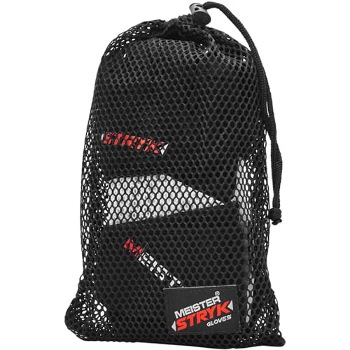 Meister Inner STRYK Gloves w/EliteGel for Boxing & MMA | Premium hand, knuckle and wrist protection, replaces hand wraps for boxing, MMA, Muay Thai and combat sports - size: Medium-Large