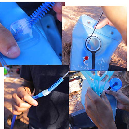 J.CARP Cleaning Kit, Made of Stainless Steel 304, Tough and Enduring - color: Blue