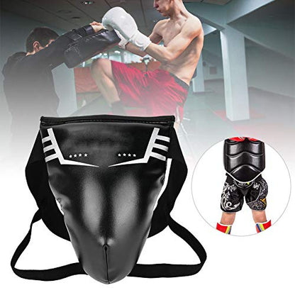 Groin Protector,Impact Protection Groin Guard Abdominal for Boxing Kickboxing Sparring,Taekwondo Grappling Martial Artists