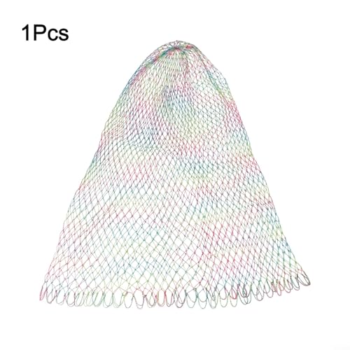FABULETTA Fishing Landing Net Replacement for Carp, Lightweight Nylon Mesh Net with 2cm Large Holes, High Strength up to 75kg Load, Nine-Wire Braid Design for