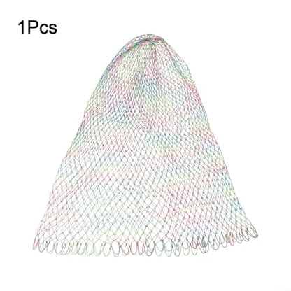 FABULETTA Fishing Landing Net Replacement for Carp, Lightweight Nylon Mesh Net with 2cm Large Holes, High Strength up to 75kg Load, Nine-Wire Braid Design for