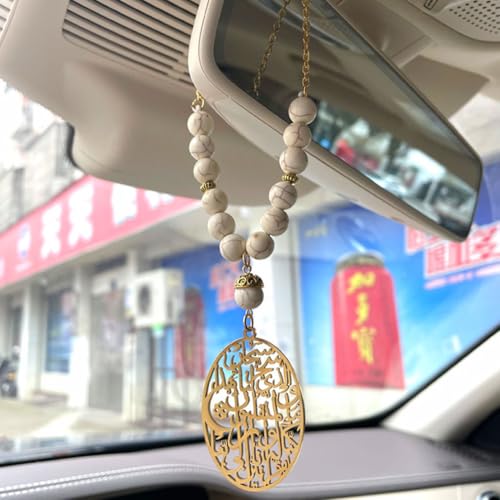 Islam car hangings Travel dua safar for car Pendant Muslim dua Charm Islam Quran Stainless Steel Decoration