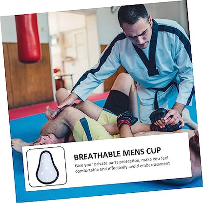 2pcs Crotch Protector Boxing Baseball Cup Groin Guard Pelvic Guard Sports Athletic Supporter Sports Cup