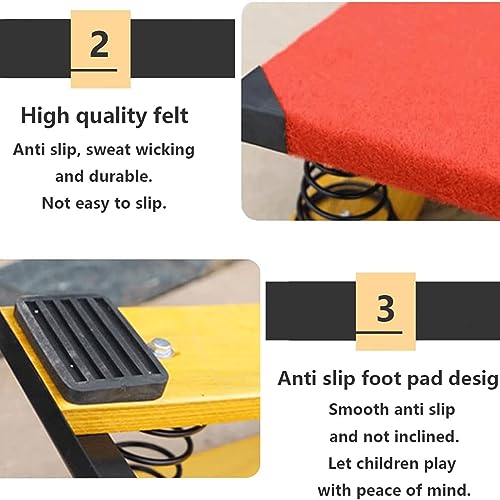 Spring Board Sport Equipment, Vault Gymnastics Springboard with Crash Protection Mats Ideal for School Or Home Use - size: 40*60cm