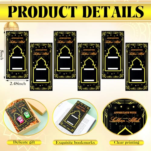 Relaxweex 12 Pack Electronic Finger Tasbeeh Counter Eid Al Adha Gift Eid Mubarak Party Favor with Mubarak Inspiration Card Islamic Prayer Tally Tasbeeh Counter Ring Prayer Ring - style: Classic