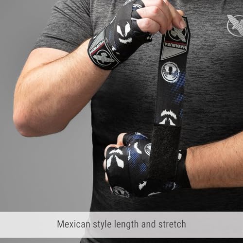 Hayabusa Marvel Hero Elite Mexican Style Boxing Hand Wraps for Men & Women - color: Venom