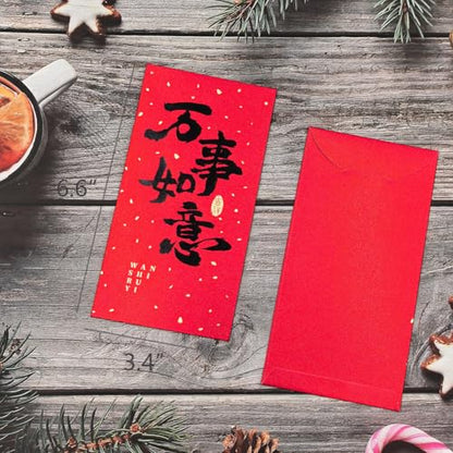 Red Envelopes,30pcs Money Cash Envelopes Lucky Hong Bao Gift Envelope Red Envelope Pockets for New Year Spring Festival Wedding Kids Birthday Party