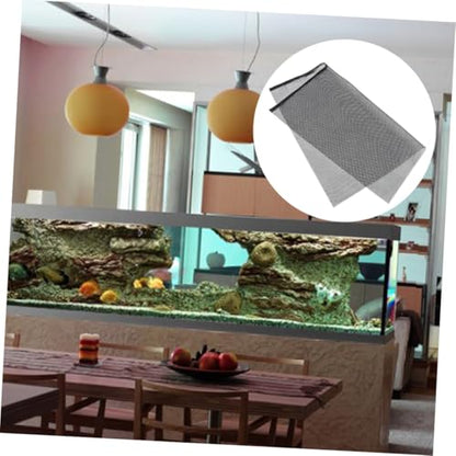 COLLBATH Fish Tank Top Covers Aquarium Terrarium Covers -Jump Netting Mesh Lid for Aquarium Fish Tank Separator