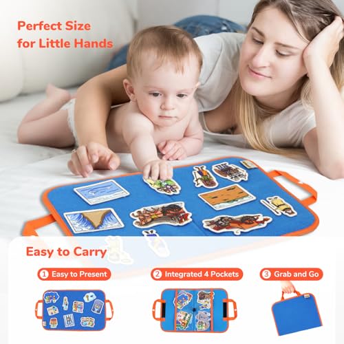 CHEFAN 4 Pack Felt Board Bible Stories Set, Flannel Board Stories, Nativity Flannel Graph Bible Toy for Kids, Include Joseph The Prince of Egypt, In The Beginning,Ten Commandments,Crossing The Red Sea - color: Joseph the Prince of Egypt & Other 3 Bible St