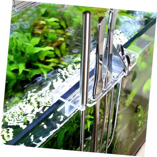 Aquarium Soil Tool Holder Acrylic Plant Holder Rack Landscape Equipment for Water Plants
