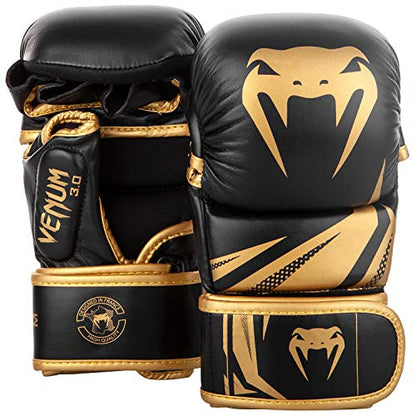 Venum Challenger 3.0 Sparring Gloves - color: Black/Gold, size: Small