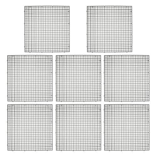 1 Set of Aquarium Grid Dividers Plastic Filter Boards Fish Tank Bottom Partition Nets Multi-Hole Design Easy Installation