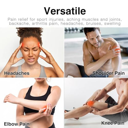 LotFancy Ice Pack for Injuries, 4 Reusable Hot Cold Packs for Therapy, Cooling or Heating Gel Pad for First Aid, Back, Shoulder, Neck, Head, Feet Pain Relief, 10.5 x 5 Inches - style: 11x5in(Pack of 4)