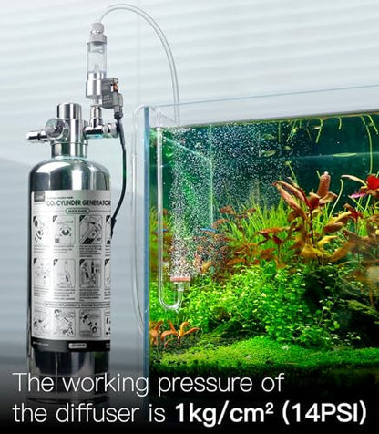 Acrylic CO2 Diffuser for Aquarium Planted Tank, Hooked version-30cm - color: Hooked version-30cm