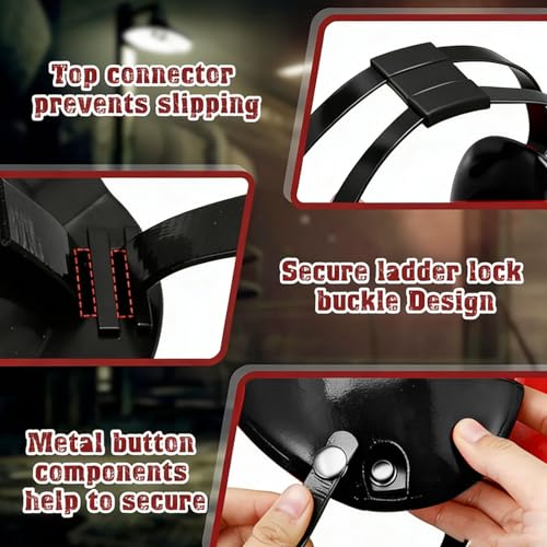 Wrestling Headgear with 11 Holes Adjustable Protective Breathable Ear Guard, Black NBR Sponge Dipped Paint, Chin Pad for Jiu Jitsu, Wrestling, MMA