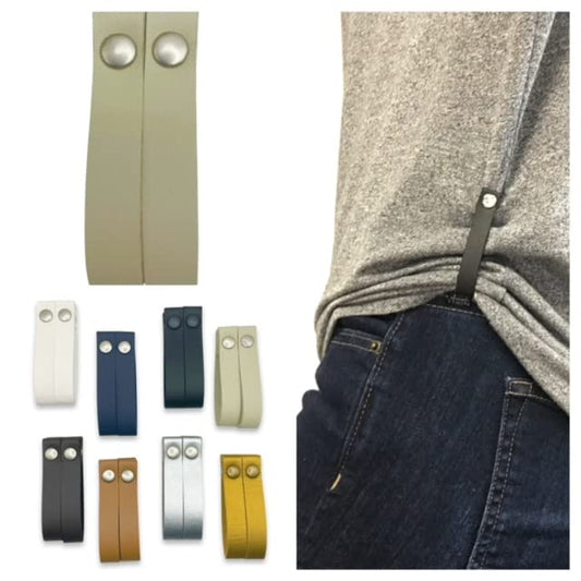Magnetic Shirt Accessories, Clothing Cinch Clips, T-Shirt Clips, 1 Pair (2 Clips) (Cream) - color: Cream