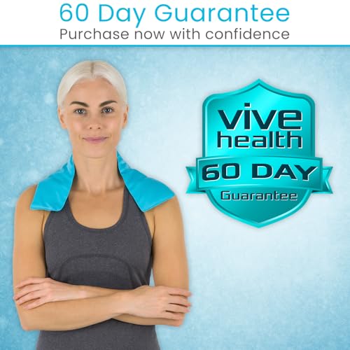 Arctic Flex Neck Ice Pack - Cold Compress Shoulder Therapy Wrap - Cool Reusable Medical Freezer Gel Pad for Swelling, Injuries, Headache, Cooler (Large (1 Pack)) - size: Large